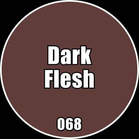 Dark Flesh - Premium Matte Acrylic Miniatures Paint - Monument Hobbies - 22 mL Dropper Bottle - Gootzy Gaming