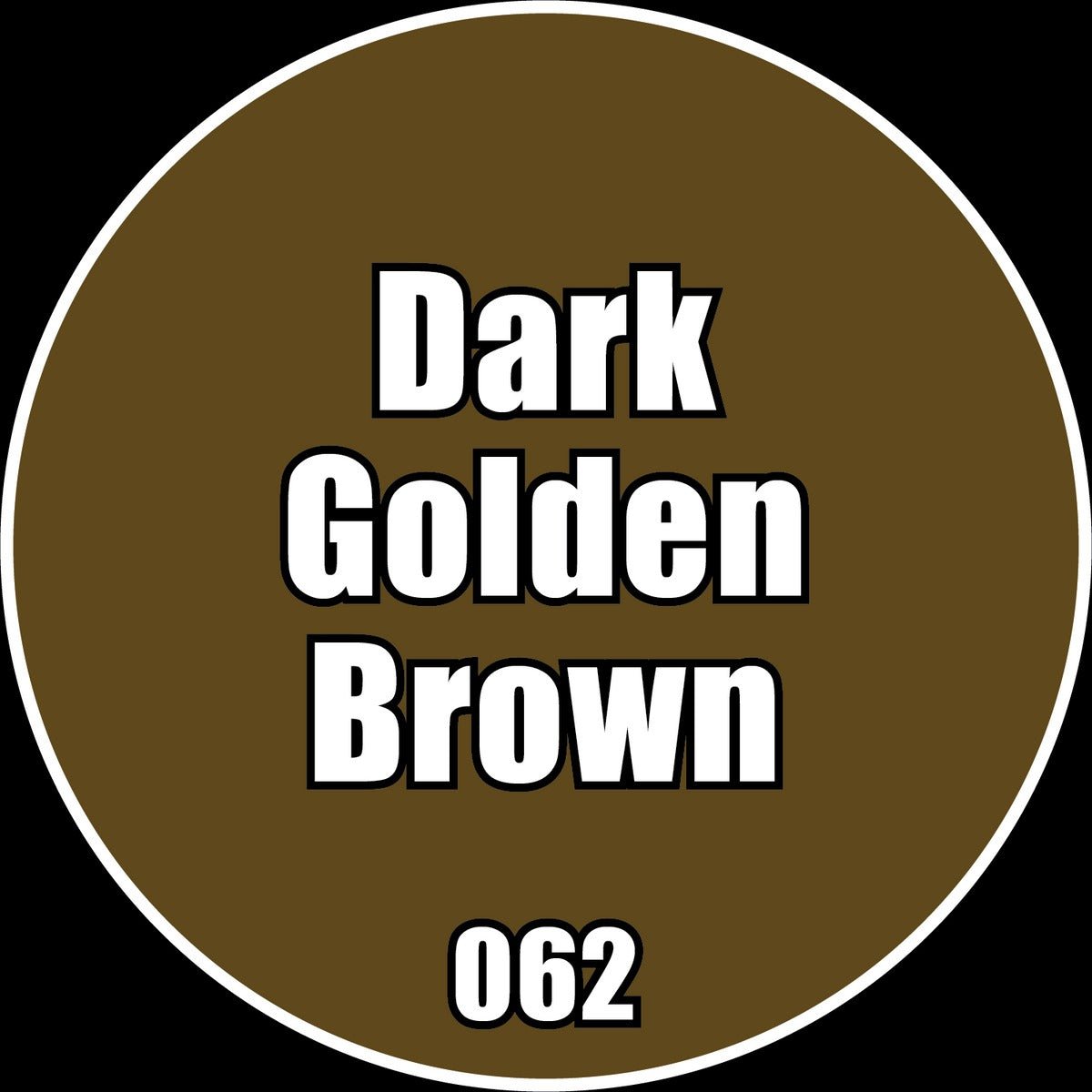 Dark Golden Brown - Premium Matte Acrylic Miniatures Paint - Monument Hobbies - 22 mL Dropper Bottle - Gootzy Gaming