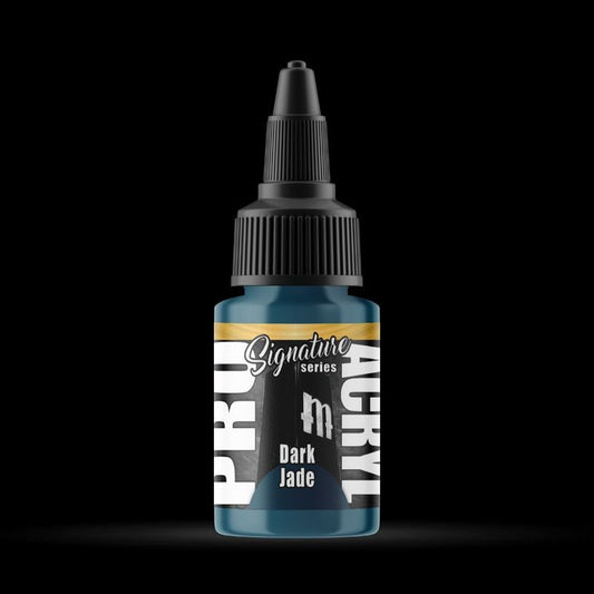 Dark Jade - Premium Matte Acrylic Miniatures Paint - Monument Hobbies - 22 mL Dropper Bottle - Gootzy Gaming