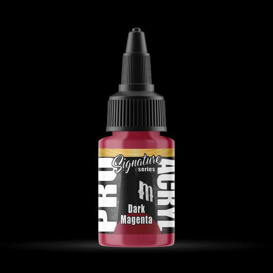 Dark Magenta - Premium Matte Acrylic Miniatures Paint - Monument Hobbies - 22 mL Dropper Bottle - Gootzy Gaming