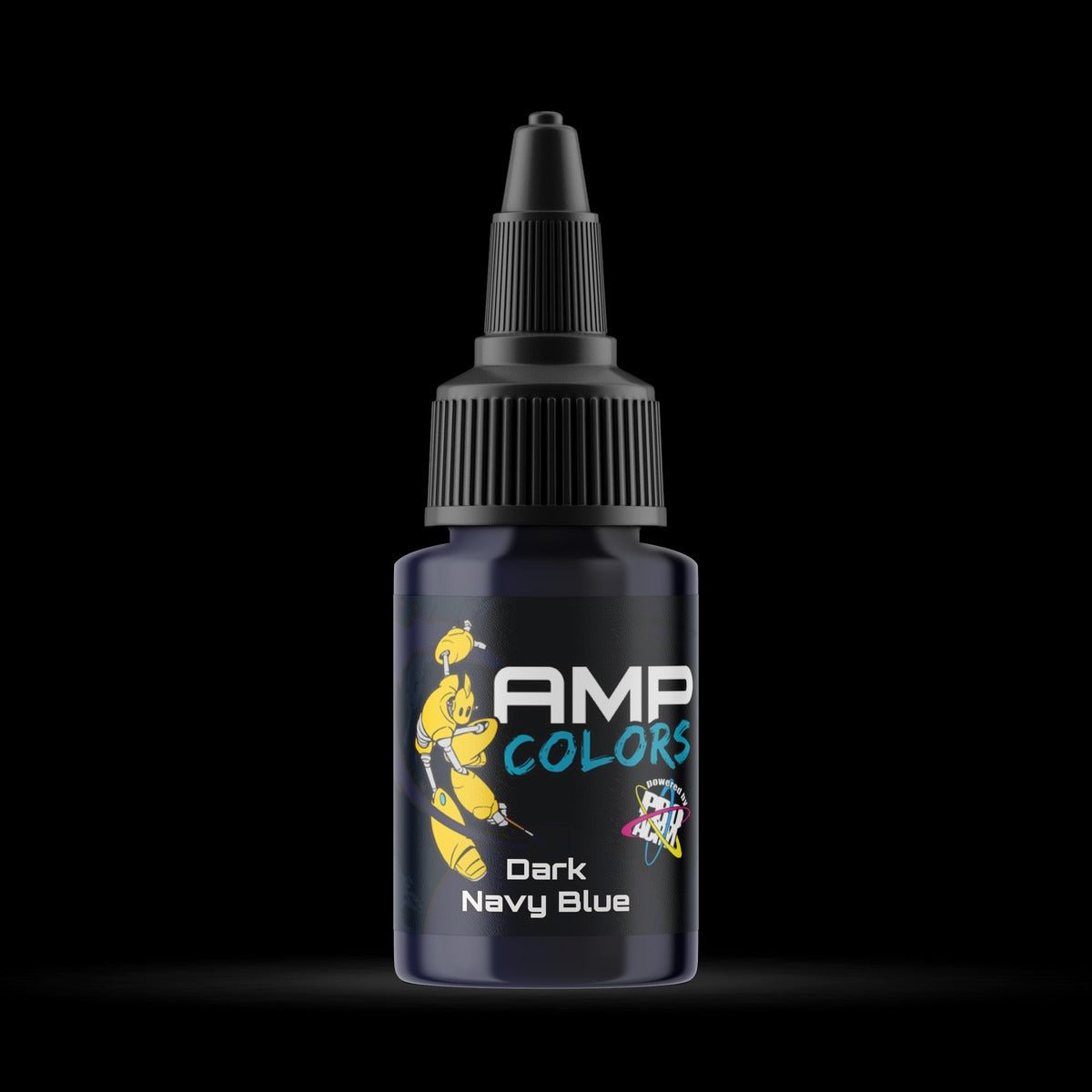 Dark Navy Blue - Premium Matte Acrylic Miniatures Paint - Monument Hobbies - 22 mL Dropper Bottle - Gootzy Gaming