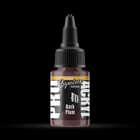 Dark Plum - Premium Matte Acrylic Miniatures Paint - Monument Hobbies - 22 mL Dropper Bottle - Gootzy Gaming