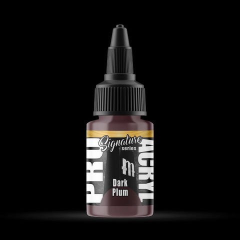 Dark Plum - Premium Matte Acrylic Miniatures Paint - Monument Hobbies - 22 mL Dropper Bottle - Gootzy Gaming