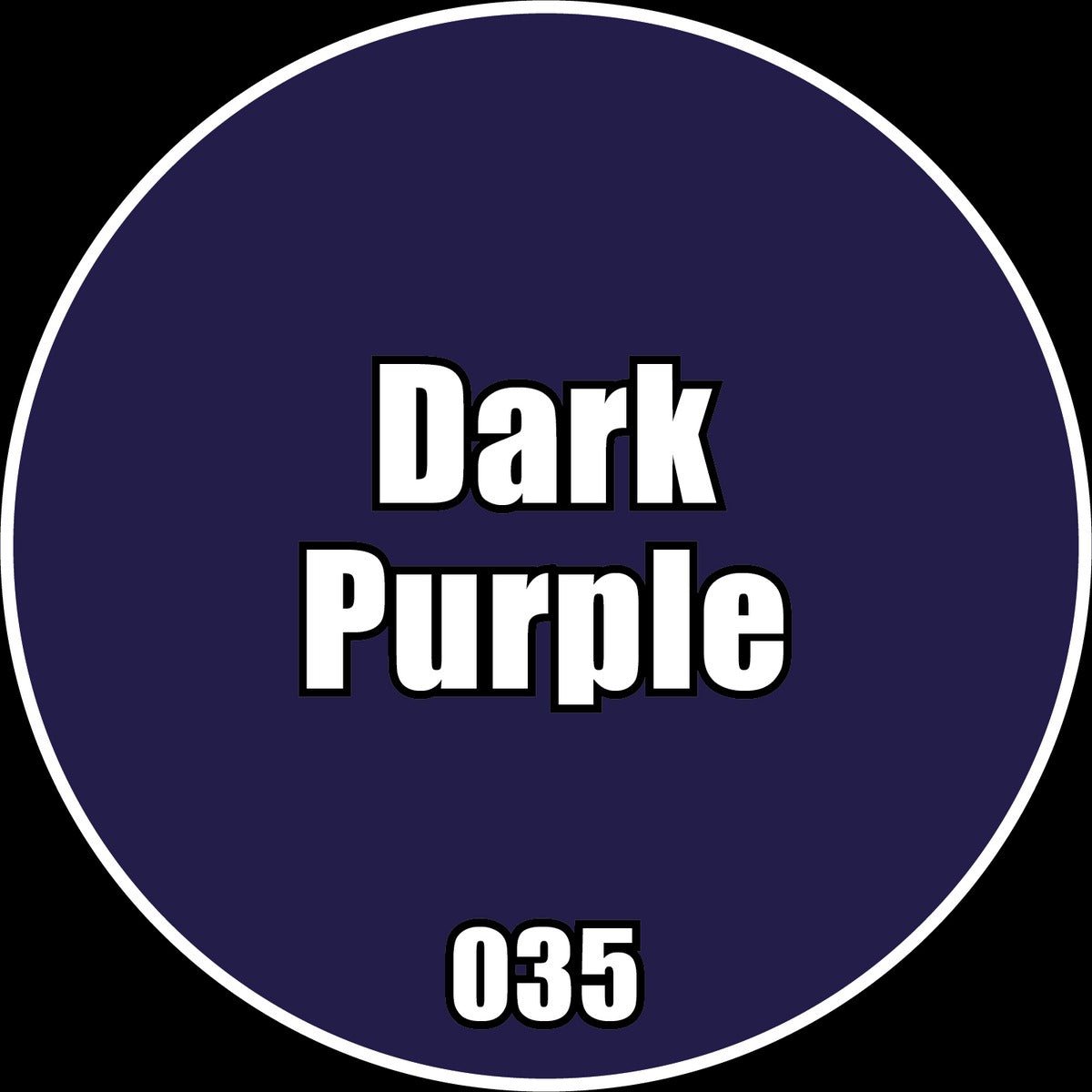 Dark Purple - Premium Matte Acrylic Miniatures Paint - Monument Hobbies - 22 mL Dropper Bottle - Gootzy Gaming
