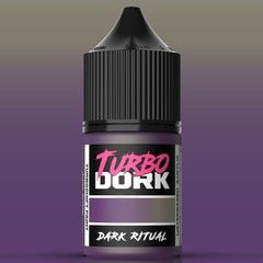 Dark Ritual - Purple - Green Metallic Colorshift Paint - TurboDork - 22 mL Dropper Bottle - Gootzy Gaming