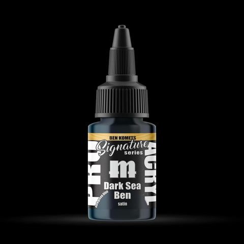Dark Sea Ben - Premium Satin Acrylic Miniatures Paint - Monument Hobbies - 22 mL Dropper Bottle - Gootzy Gaming