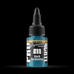Dark Turquoise - Premium Matte Acrylic Miniatures Paint - Monument Hobbies - 22 mL Dropper Bottle - Gootzy Gaming
