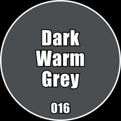 Dark Warm Grey - Premium Matte Acrylic Miniatures Paint - Monument Hobbies - 22 mL Dropper Bottle - Gootzy Gaming