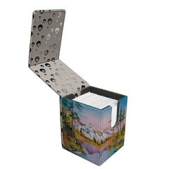 Deck Box: Alcove Flip - Bob Ross Mighty Mountain Lake - Gootzy Gaming