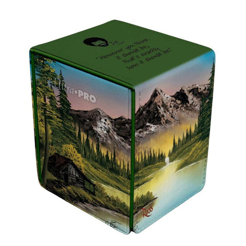 Deck Box: Alcove Flip - Bob Ross Mountain Retreat - Gootzy Gaming