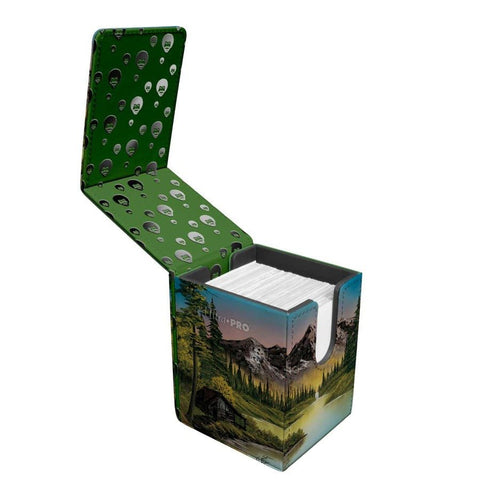 Deck Box: Alcove Flip - Bob Ross Mountain Retreat - Gootzy Gaming