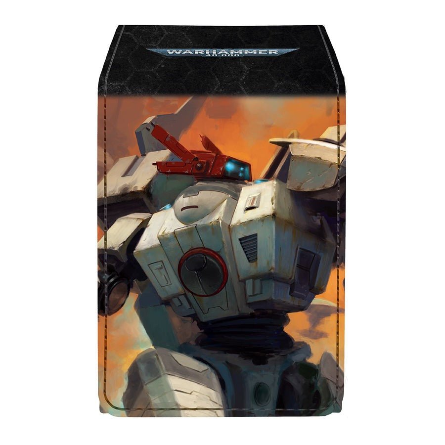 Deck Box: Alcove Flip - Warhammer 40,000 T'au Empire - Gootzy Gaming