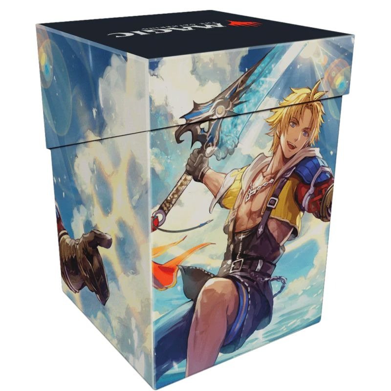 Deck Box Pro 100+: Magic the Gathering Final Fantasy - Tidus, Yuna's Guardian (Commander) - Gootzy Gaming
