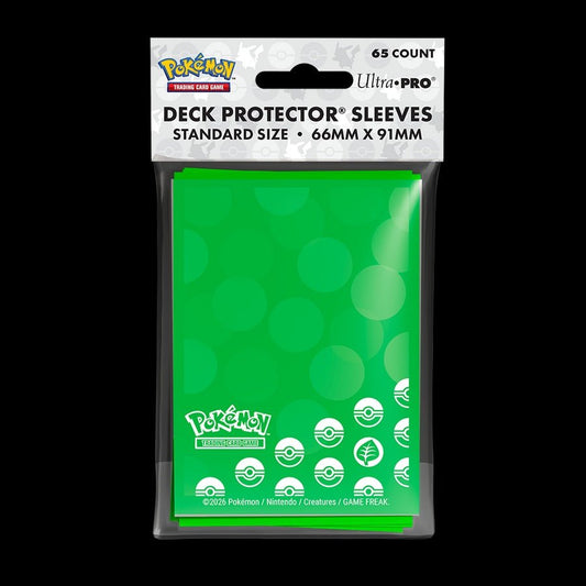 Deck Protector Sleeves: Pokémon Energy - Grass Type (65ct) - Gootzy Gaming