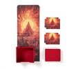 Deck Vault Radiant 100+ Deluxe: Stained Glass - Burning Mountain - Gootzy Gaming