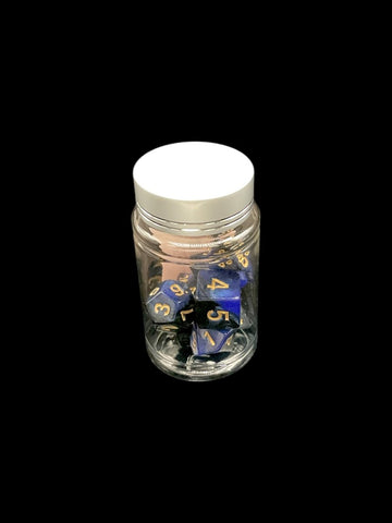 Deep Galaxy - Plastic Standard 7 Dice Set - D&D Dice - Gootzy Gaming