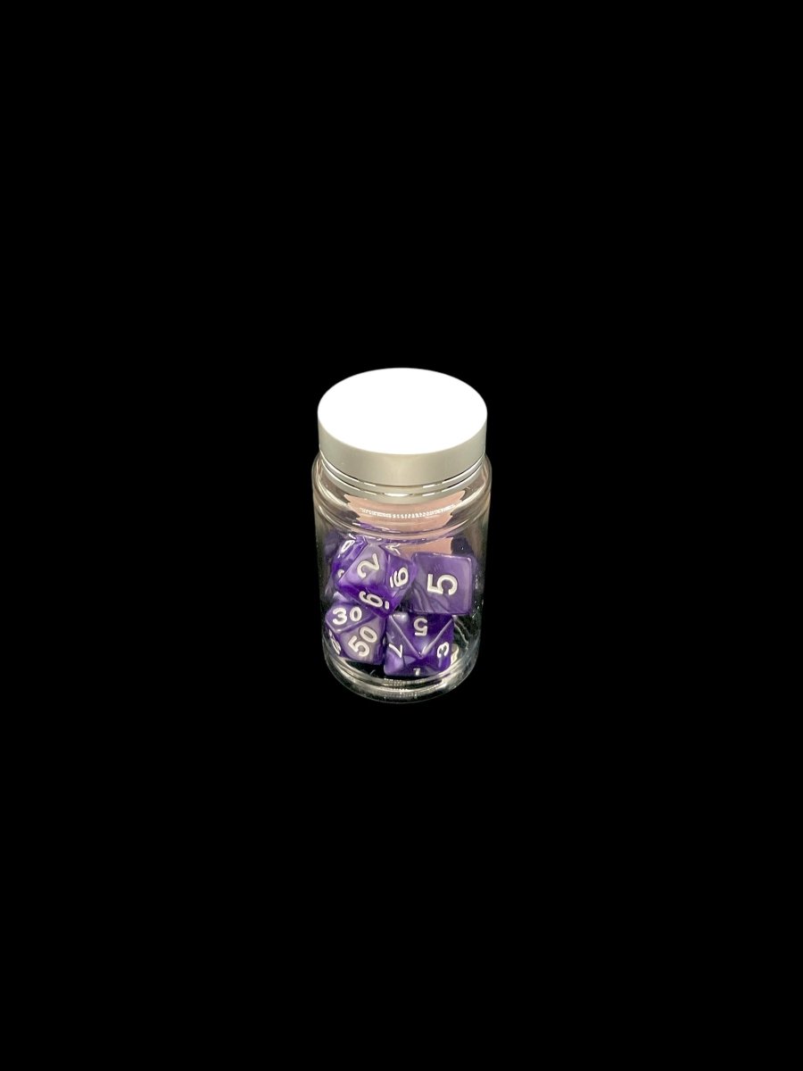 Deep Waters - Plastic Standard 7 Dice Set - D&D Dice - Gootzy Gaming