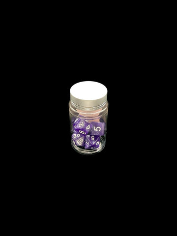 Deep Waters - Plastic Standard 7 Dice Set - D&D Dice - Gootzy Gaming