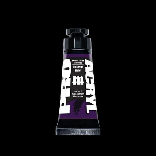 Dioxazine Violet - Expert Artist Acrylic Miniatures Paint - Monument Hobbies - 30 mL Tube - Gootzy Gaming