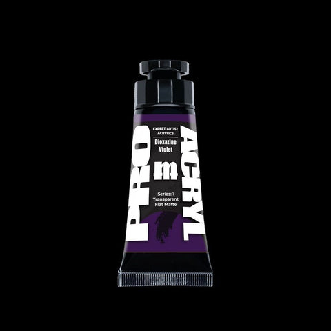 Dioxazine Violet - Expert Artist Acrylic Miniatures Paint - Monument Hobbies - 30 mL Tube - Gootzy Gaming
