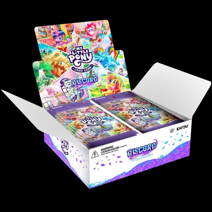 Discord! (Set 2) - My Little Pony TCG (2026 by Kayou) - English Sealed Booster Box (20 packs) ** Limit 4 Boxes Per Person ** - Gootzy Gaming
