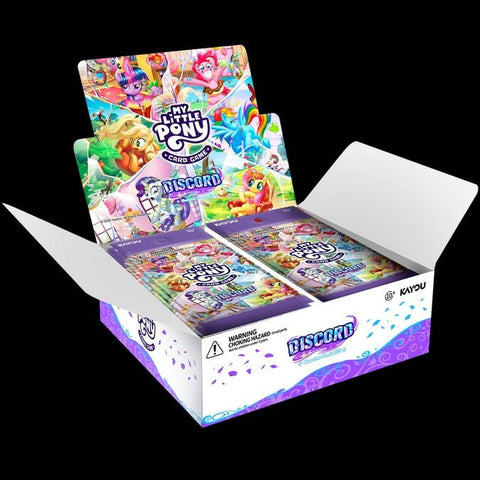 Discord! (Set 2) - My Little Pony TCG (2026 by Kayou) - English Sealed Booster Box (20 packs) ** Limit 4 Boxes Per Person ** - Gootzy Gaming