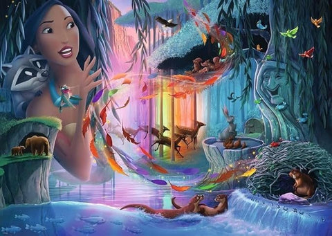 Disney Castle Collection: Pocahontas 1000 Piece Puzzle - Gootzy Gaming