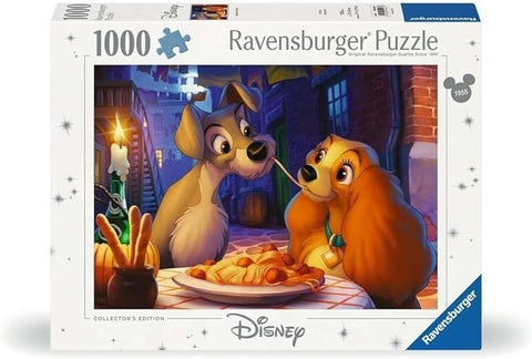 Disney Collector's Edition: Lady and the Tramp 1000 Piece Puzzle - Gootzy Gaming