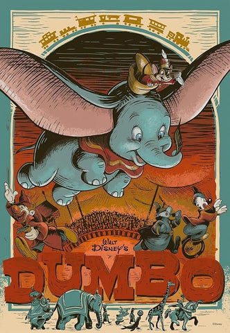 Disney Dumbo 300 Piece Puzzle - Gootzy Gaming