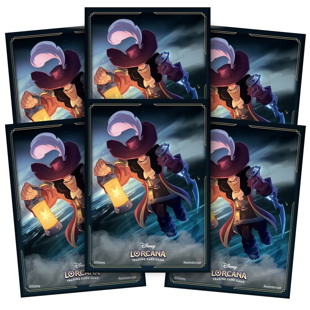 Disney Lorcana TCG Card Sleeve Pack – Captain Hook - Gootzy Gaming