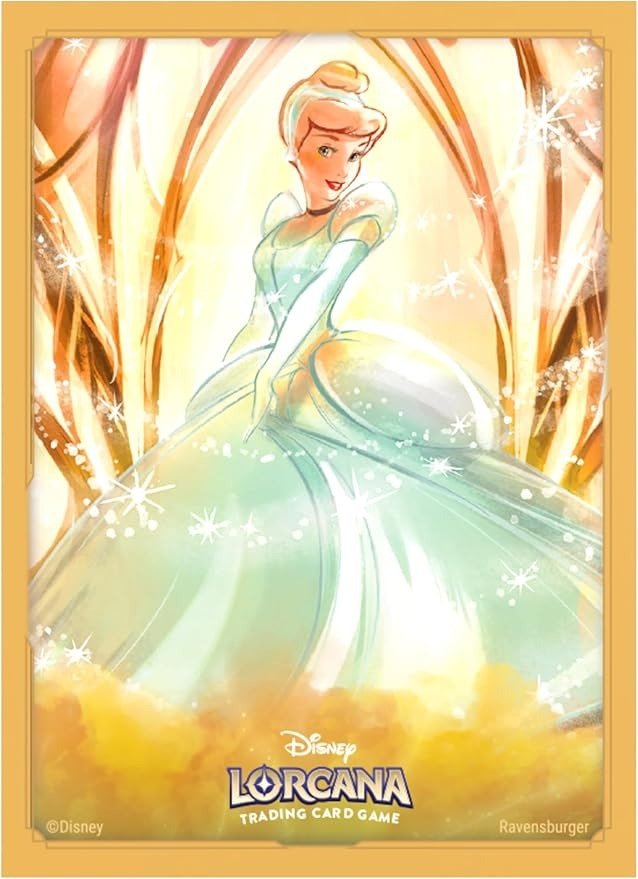 Disney Lorcana TCG Card Sleeve Pack – Cinderella - Gootzy Gaming