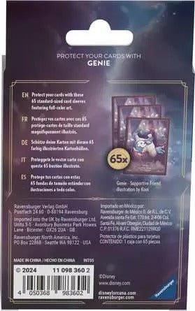 Disney Lorcana TCG Card Sleeve Pack – Genie - Gootzy Gaming