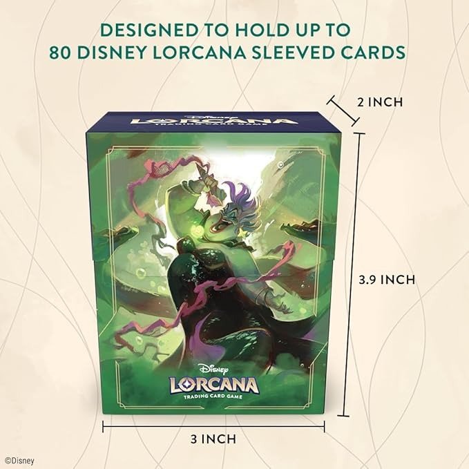 Disney Lorcana TCG Deck Box – Ursula - Gootzy Gaming