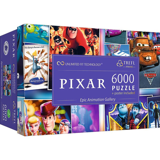 Disney Pixar: Epic Animation Gallery 6000 Piece Puzzle - Gootzy Gaming