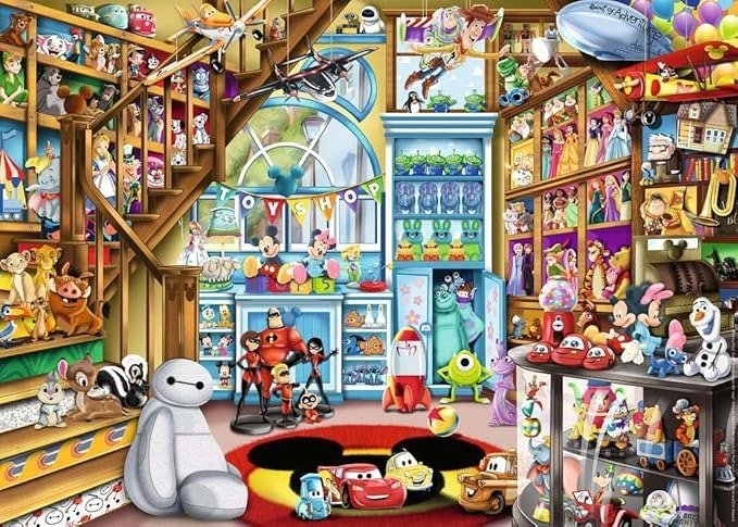Disney & Pixar Toy Store 1000 Piece Puzzle - Gootzy Gaming