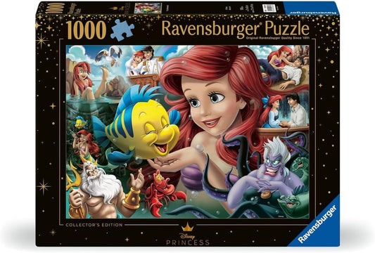 Disney Princess Collector's Edition: Ariel - Heroine Collection 1000 Piece Puzzle - Gootzy Gaming