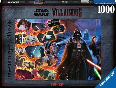 Disney Villainous Star Wars Darth Vader 1000 Piece Puzzle - Gootzy Gaming