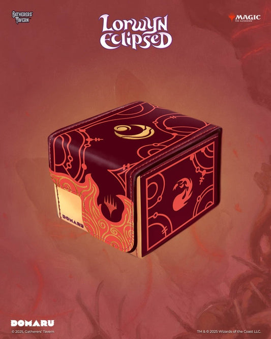 DOMARU Box: Magic the Gathering Lorwyn Eclipsed - Cinder Red - Gootzy Gaming