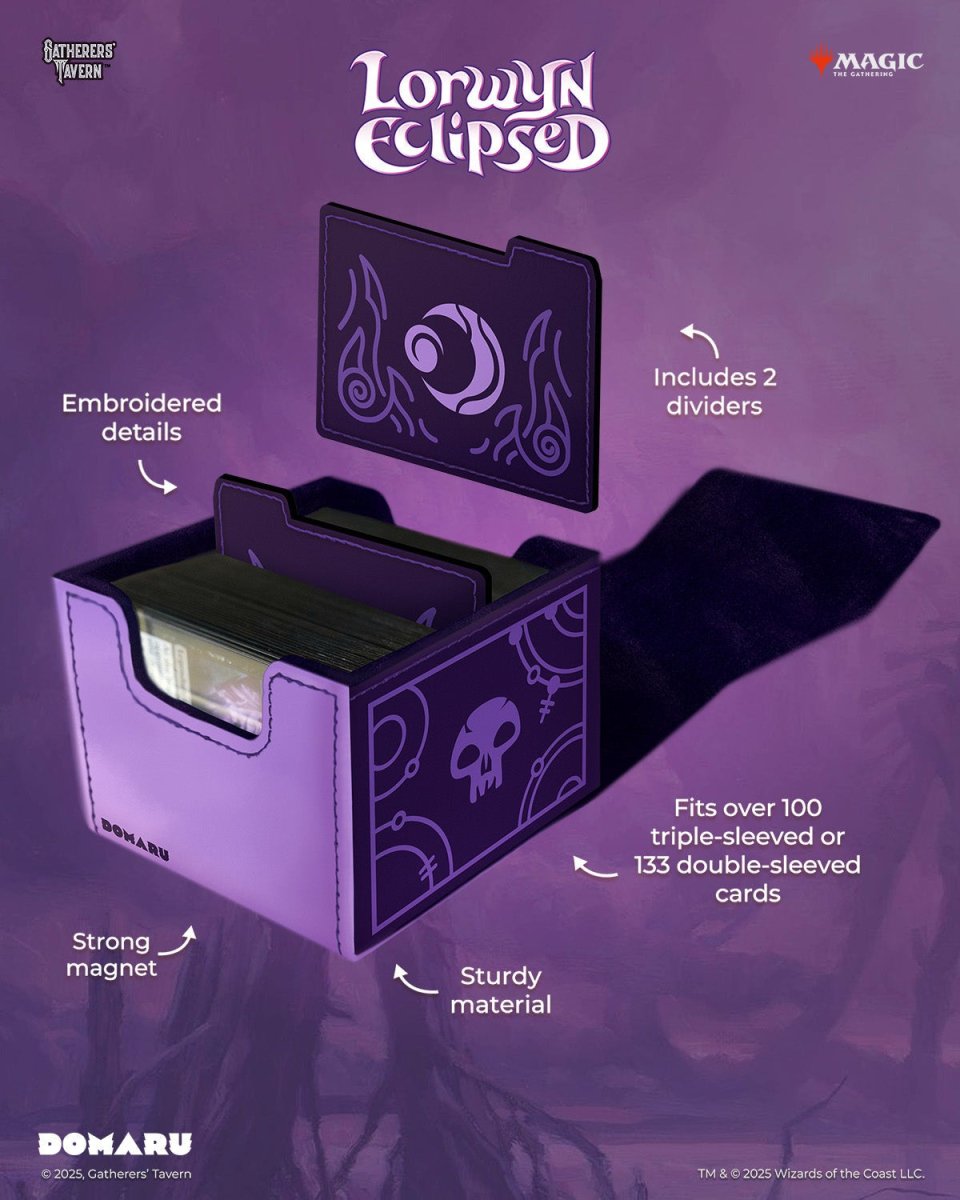 DOMARU Box: Magic the Gathering Lorwyn Eclipsed - Eventide Black - Gootzy Gaming