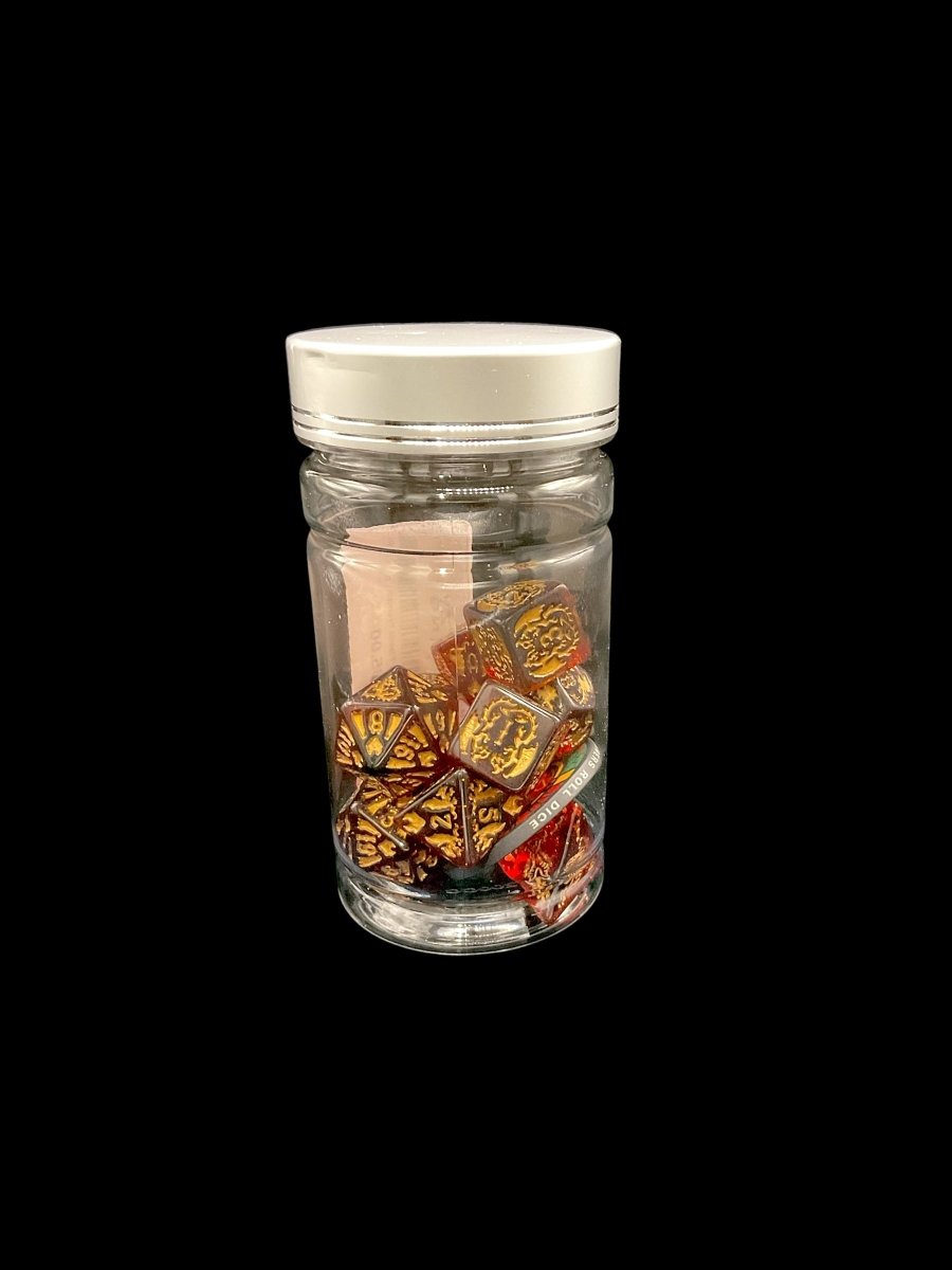 Draconic Supremacy - Plastic Premium 11 Dice Set - D&D Dice - Gootzy Gaming