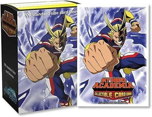 Dragon Shield Art Card Sleeves - All Might - Gootzy Gaming
