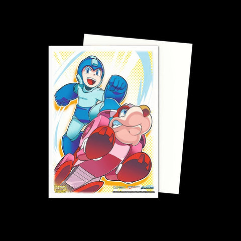 Dragon Shield Art Card Sleeves - Mega Man and Rush - Gootzy Gaming