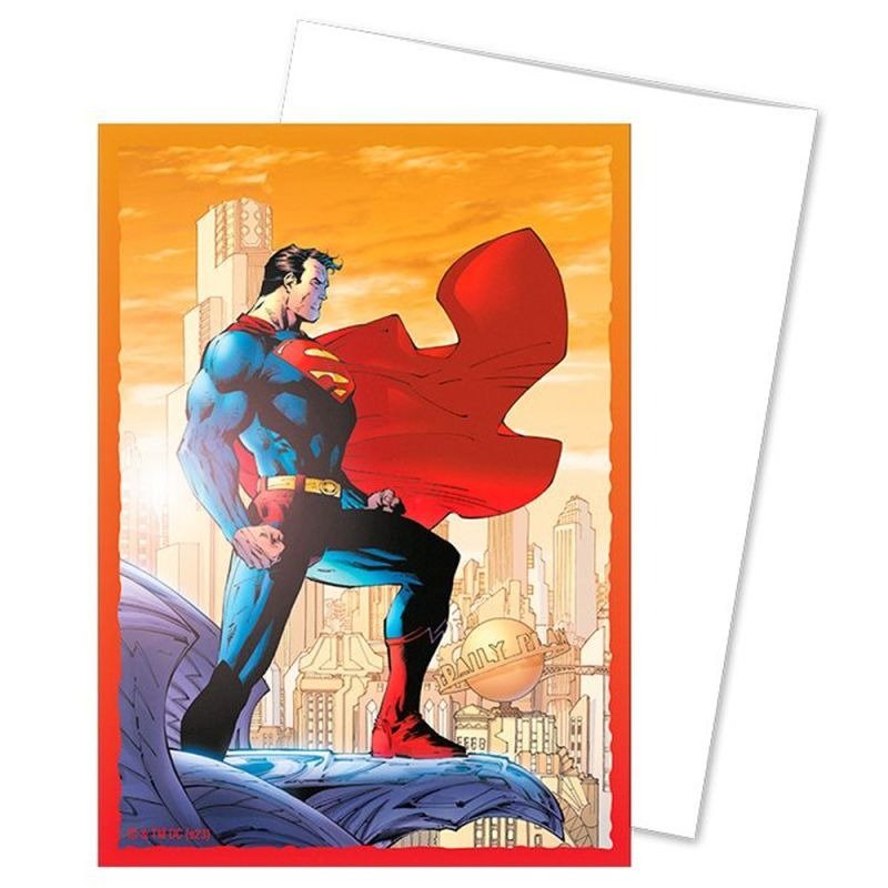 Dragon Shield Brushed Art Card Sleeves - Superman 2 - Gootzy Gaming