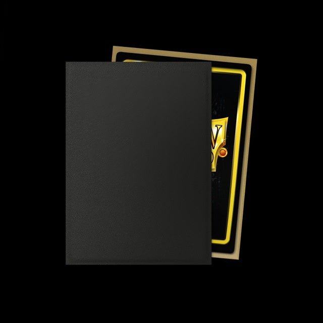 Dragon Shield Dual Matte Card Sleeves - Black & Gold - Gootzy Gaming