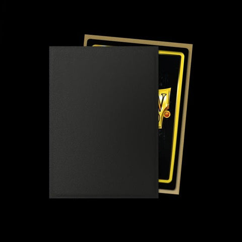 Dragon Shield Dual Matte Card Sleeves - Black & Gold - Gootzy Gaming