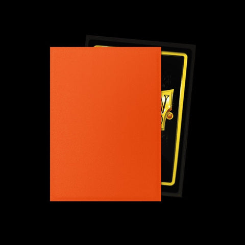 Dragon Shield Dual Matte Card Sleeves - Ember (Red Orange) - Gootzy Gaming