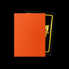 Dragon Shield Dual Matte Card Sleeves - Ember (Red Orange) - Gootzy Gaming