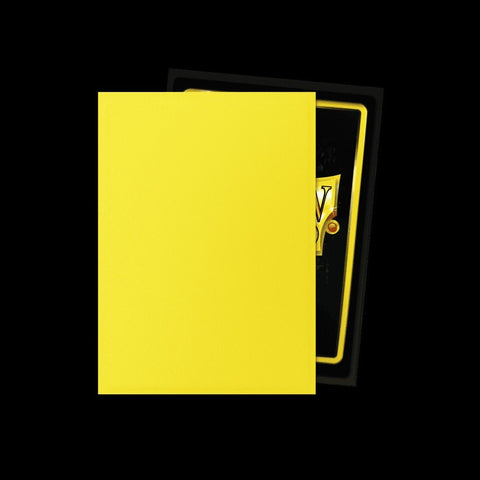 Dragon Shield Dual Matte Card Sleeves - Lightning (Yellow) - Gootzy Gaming
