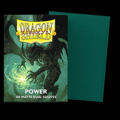 Dragon Shield Dual Matte Card Sleeves - Power (Jade) - Gootzy Gaming
