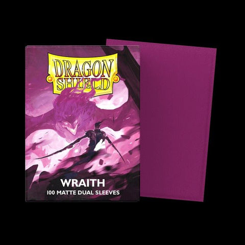 Dragon Shield Dual Matte Card Sleeves - Wraith (Mauve) - Gootzy Gaming
